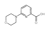 6-Morpholinopyridine-2-carboxylic Acid Structure
