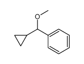 α-(Cyclopropyl)benzyl methyl ether Structure