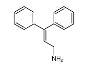 3,3-diphenylprop-2-en-1-amine Structure