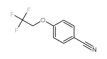 4-(2,2,2-三氟乙氧基)苯甲腈结构式