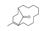 12-methylbicyclo[9.3.1]pentadec-11-en-15-one Structure