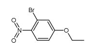 2-bromo-4-ethoxy-1-nitro-benzene structure