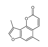 4',5-dimethylangelicin结构式