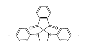 1,3-di-p-tolyl-spiro[imidazolidine-2,2'-indan]-1',3'-dione结构式