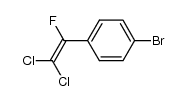 1-bromo-4-(2,2-dichloro-1-fluorovinyl)benzene结构式