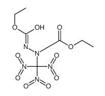 ethyl N-(ethoxycarbonylamino)-N-(trinitromethyl)carbamate结构式