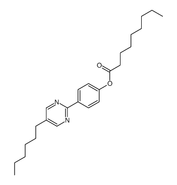 [4-(5-hexylpyrimidin-2-yl)phenyl] nonanoate Structure