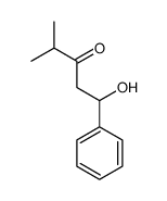 1-hydroxy-4-methyl-1-phenylpentan-3-one结构式