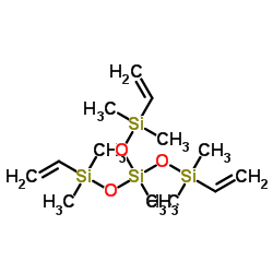 tris(vinyldimethylsiloxy)methylsilane structure