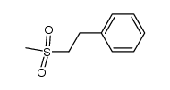 1-Methylsulfonyl-2-phenylethan Structure