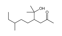 4-(2-hydroxypropan-2-yl)-7-methylnonan-2-one Structure