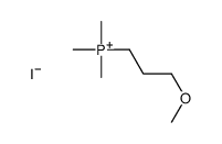 3-methoxypropyl(trimethyl)phosphanium,iodide结构式