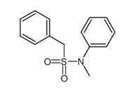 N-methyl-N,1-diphenylmethanesulfonamide Structure