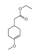 ethyl 2-(4-methoxycyclohex-3-en-1-yl)acetate结构式