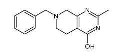 7-Benzyl-2-methyl-5,6,7,8-tetrahydropyrido[3,4-d]pyrimidin-4(3H)-one Structure