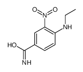 4-(ethylamino)-3-nitrobenzamide结构式