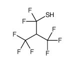 1,1,3,3,3-pentafluoro-2-(trifluoromethyl)propane-1-thiol结构式