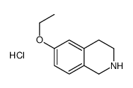 6-ethoxy-1,2,3,4-tetrahydroisoquinolin-2-ium,chloride Structure