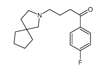 4-(2-azaspiro[4.4]nonan-2-yl)-1-(4-fluorophenyl)butan-1-one Structure