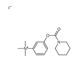 trimethyl-[3-(piperidine-1-carbonyloxy)phenyl]azanium,iodide Structure