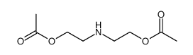 2-(2-acetyloxyethylamino)ethyl acetate Structure