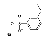 sodium,3-propan-2-ylbenzenesulfonate结构式