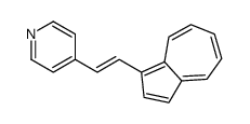 4-(2-azulen-1-ylethenyl)pyridine Structure