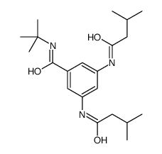 N-tert-butyl-3,5-bis(3-methylbutanoylamino)benzamide Structure