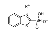 potassium benzothiazole-2-sulfonate结构式