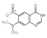 7-dimethylamino-6-nitro-1H-quinazolin-4-one Structure