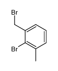 Benzene, 2-bromo-1-(bromomethyl)-3-methyl- structure