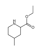 4(R)-Methylpiperidine-2(R)-carboxylic acid ethyl ester Structure