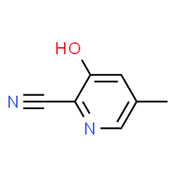 2-Pyridinecarbonitrile,3-hydroxy-5-methyl-(9CI)结构式