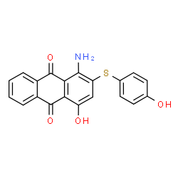1-amino-4-hydroxy-2-[(4-hydroxyphenyl)thio]anthraquinone picture