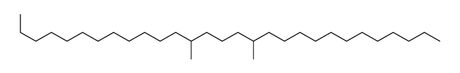 13,17-dimethylnonacosane结构式