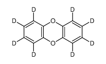 Dibenzo[b,e][1,4]dioxin-d8 Structure