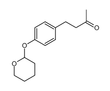 4-(4-(tetrahydro-2H-pyran-2-yloxy)phenyl)butan-2-one Structure