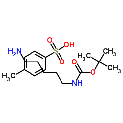 MONO-T-BUTOXYCARBONYL 1,5-DIAMINOPENTANE TOLUENESULFONIC ACID SALT Structure