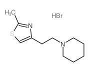 1-[2-(2-methyl-1,3-thiazol-4-yl)ethyl]piperidine Structure