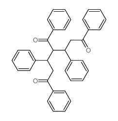 1,7-Heptanedione,4-benzoyl-1,3,5,7-tetraphenyl-结构式
