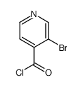3-Bromoisonicotinoyl chloride结构式