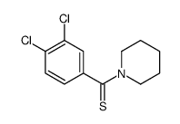 (3,4-dichlorophenyl)-piperidin-1-ylmethanethione Structure