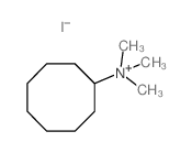 cyclooctyl-trimethyl-azanium结构式