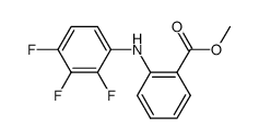 methyl 2-(2,3,4-trifluoroanilino)benzoate Structure