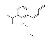 cis-3-isopropyl-2-methoxymethoxycinnamaldehyde Structure
