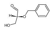 (R)-2-benzyloxy-3-hydroxy-propionaldehyde Structure