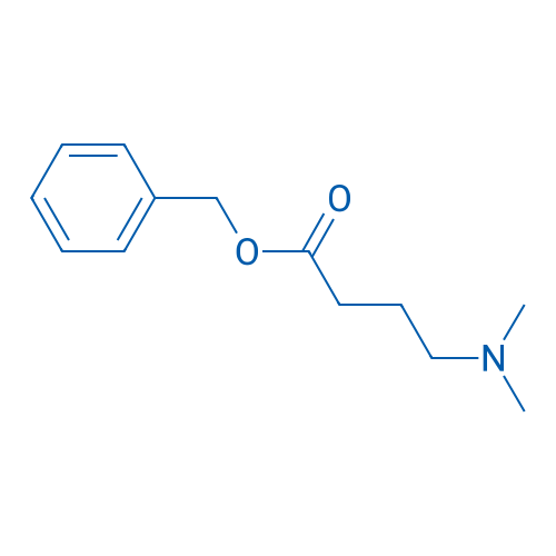 Benzyl 4-(dimethylamino)butanoate structure