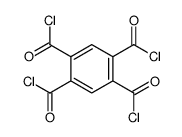 1,2,4,5-Benzenetetrakis(carbonyl chloride)结构式