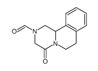 2-formyl-1,2,3,6,7,11b-hexahydro-pyrazino[2,1-a]isoquinolin-4-one Structure