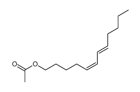 (5Z,7E)-5,7-dodecadien-1-ol acetate Structure